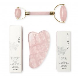 White Lotus Rose Quartz Crystal Facial